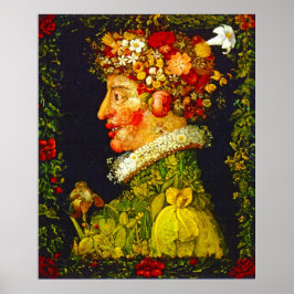 Lente - Giuseppe Arcimboldo Poster