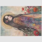 LENTE GODIN ONTKOPPELEN WEEFSEL PAPIER (Voorkant)