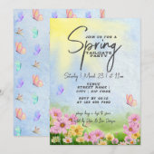 Lente Grilleer- en Chillfeest voor Tailgate-vriend Kaart (Voorkant / Achterkant)