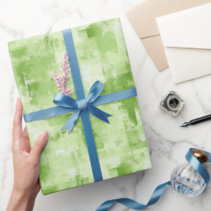 Lente Groen Abstract  Cadeaupapier