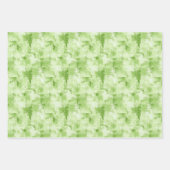 Lente Groen Abstract  Inpakpapier Vel (Voorkant 3)