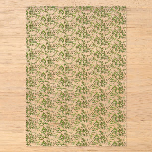 lente groen acryl uitnodigingen