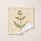 lente groen bad handdoek (Wasdoekje)