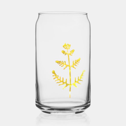 lente groen blikvorm glas (Voorkant)