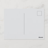 lente groen briefkaart (Achterkant)
