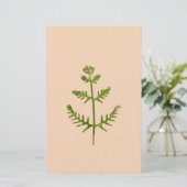lente groen briefpapier (Staand voorkant)