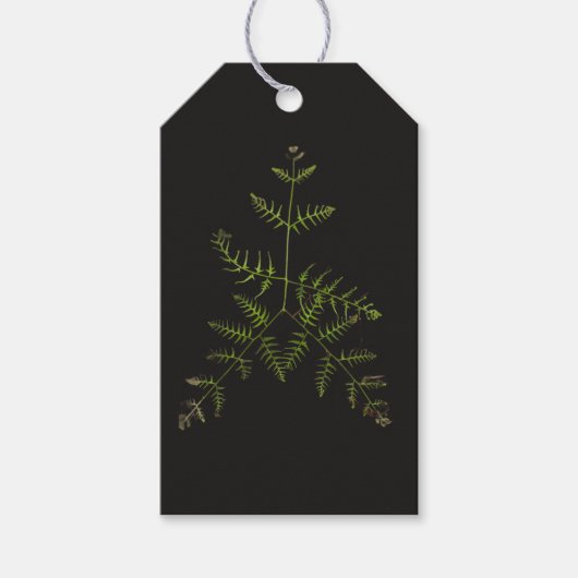 lente groen cadeaulabel (Voorkant)