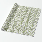 lente groen cadeaupapier (Uitgerold)