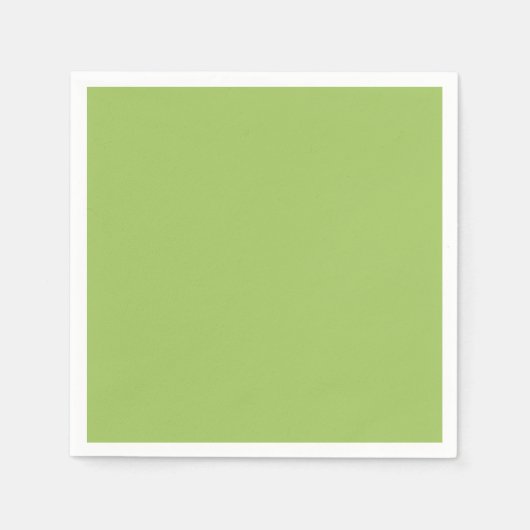 Lente Groen, Gewoon Licht Groen, Stevig Licht Groe Servet (Voorkant)