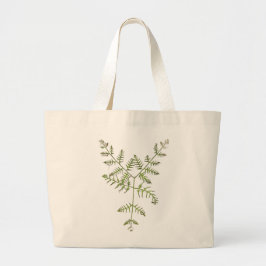 lente groen  grote tote bag