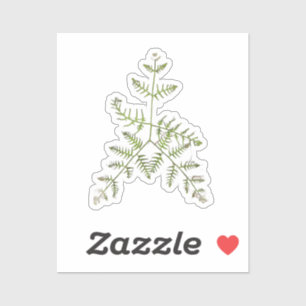 lente groen sticker