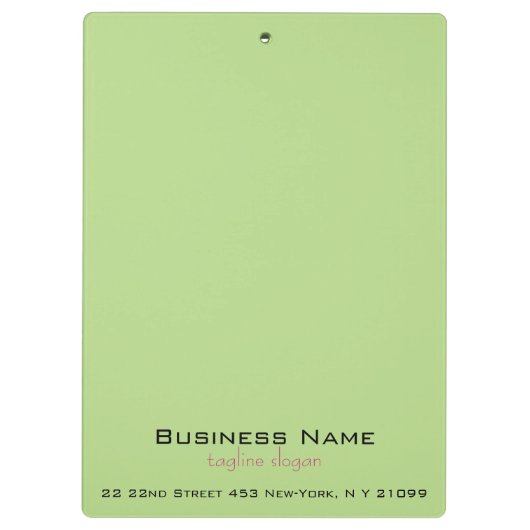 Lente Groene Achtergrond met Zwart Schoonheidssymb Klembord (Achterkant)