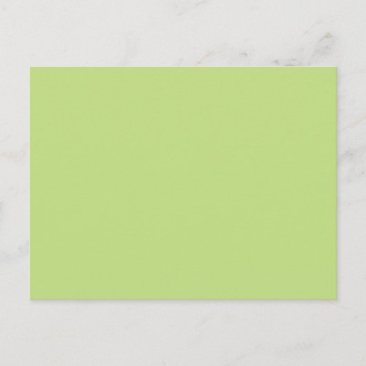 Lente groene kleur Klaar om aan te passen Briefkaart (Voorkant)