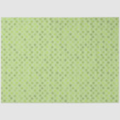 lente groene polka stippen tissuepapier (Voorkant)
