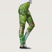 Lente groene reflecties leggings (Rechts)