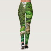Lente groene reflecties leggings (Achterkant)