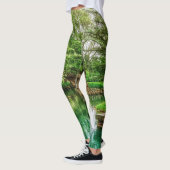 Lente groene reflecties leggings (Links)