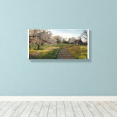Lente groet  canvas afdruk (Insitu (Houten vloer))