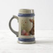 Lente groeten van de paashaas bierpul (Links)