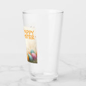 Lente groeten van de paashaas glas (Links)