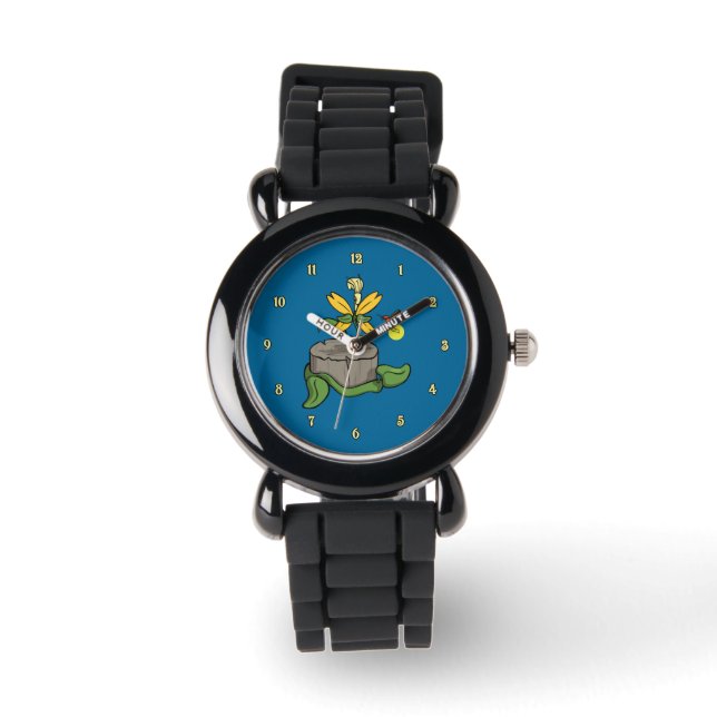 Lente Groeten Zomer Horloge (Voorkant)