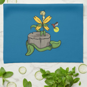 Lente Groeten Zomer Keukenhanddoek