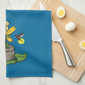 Lente Groeten Zomer Keukenhanddoek (Quarter Fold)