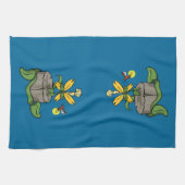 Lente Groeten Zomer Keukenhanddoek (Horizontaal)
