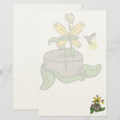 Lente Groeten Zomer Stationery Briefpapier (Voorkant / Achterkant)