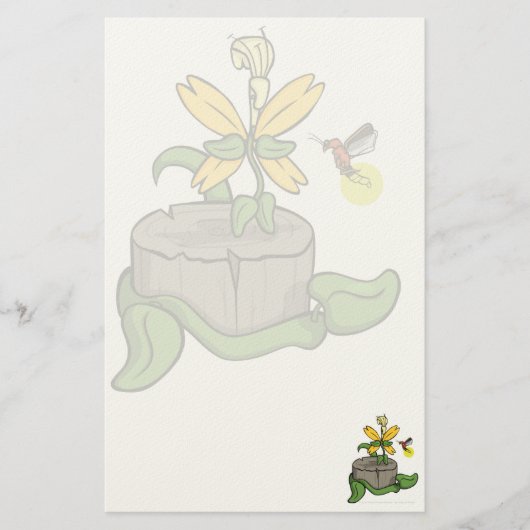 Lente Groeten Zomer Stationery Briefpapier (Voorkant)