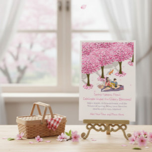  lente Hanami picknick Kaart