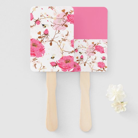 lente handwaaier (Voorkant en achterkant)