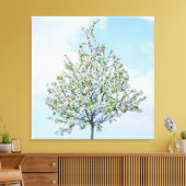 Lente - Happy Easter Canvas Afdruk (Insitu (Woonkamer))