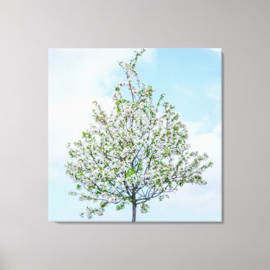 Lente - Happy Easter Canvas Afdruk (Voorkant)