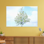 Lente - Happy Easter Canvas Afdruk (Insitu (Woonkamer))
