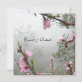 Lente Harmonie All-Gelegenheid Aangepaste Uitnodig Kaart (Achterkant)