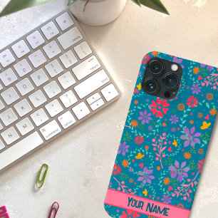  Lente Hart Bloemen Patroon Inspirativiteit Case-Mate iPhone Case