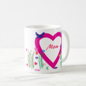 Lente, hart, liefdesMoederdag Koffiemok (Voorkant rechts)