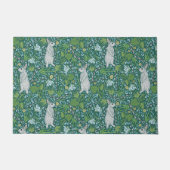 Lente hazen in de Vloermat Meadow Deurmat (Voorkant)