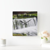 Lente Herfsten bij Hodgson Wall Clock Vierkante Klok (Huis)