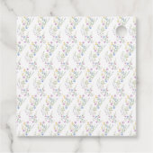 Lente Herten Baby Shower Bedankjes Labels (Achterkant)