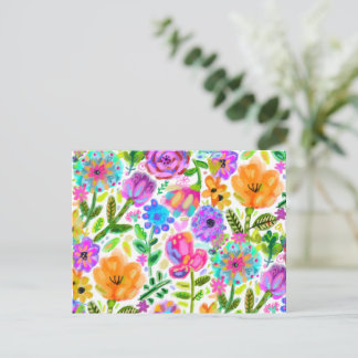 Lente het hele jaar briefkaart