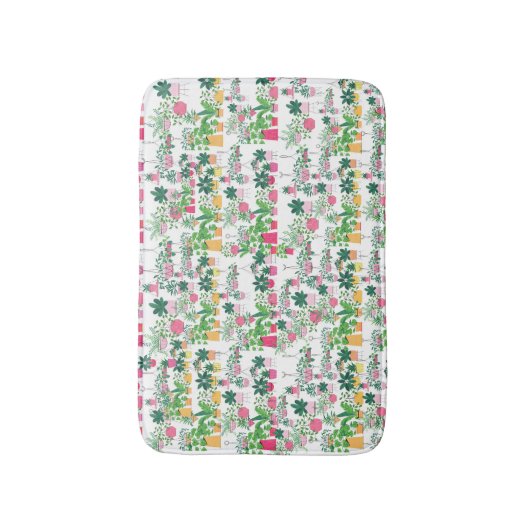 Lente-houseplant Badmat (Voorkant Verticaal)