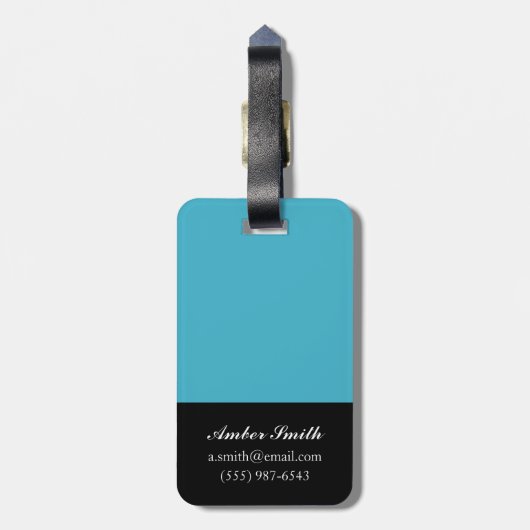 Lente II Bagagelabel (Achterkant verticaal)