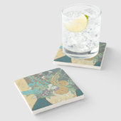 Lente II Stenen Onderzetter (Zijkant)