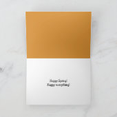 Lente-ijstekst op een bevroren meer kaart (Binnen)