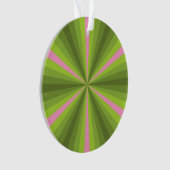 Lente Illusie Acryl Ornament (voorkant)