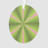 Lente Illusie Acryl Ornament (voorkant)