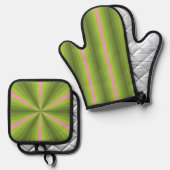 Lente-illusie Ovenwant & Pannenlap Set (Voorkant / Achterkant)