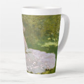 Lente, Impressionistisch Portret, Claude Monet Latte Mok (Rechterhoek)